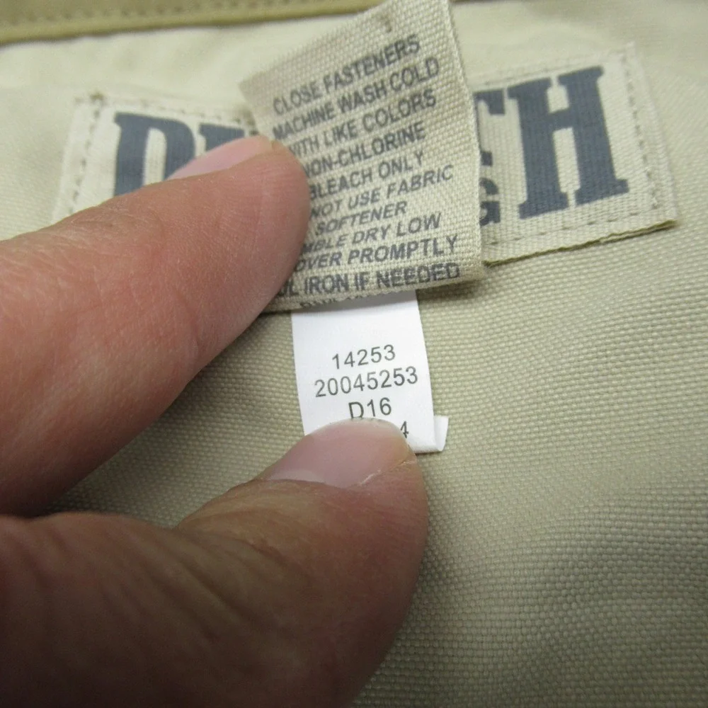 Duluth Trading Co Vest Mens 2XL Tall Beige Full Zip Dry On Fly Hunt‎ Shooting